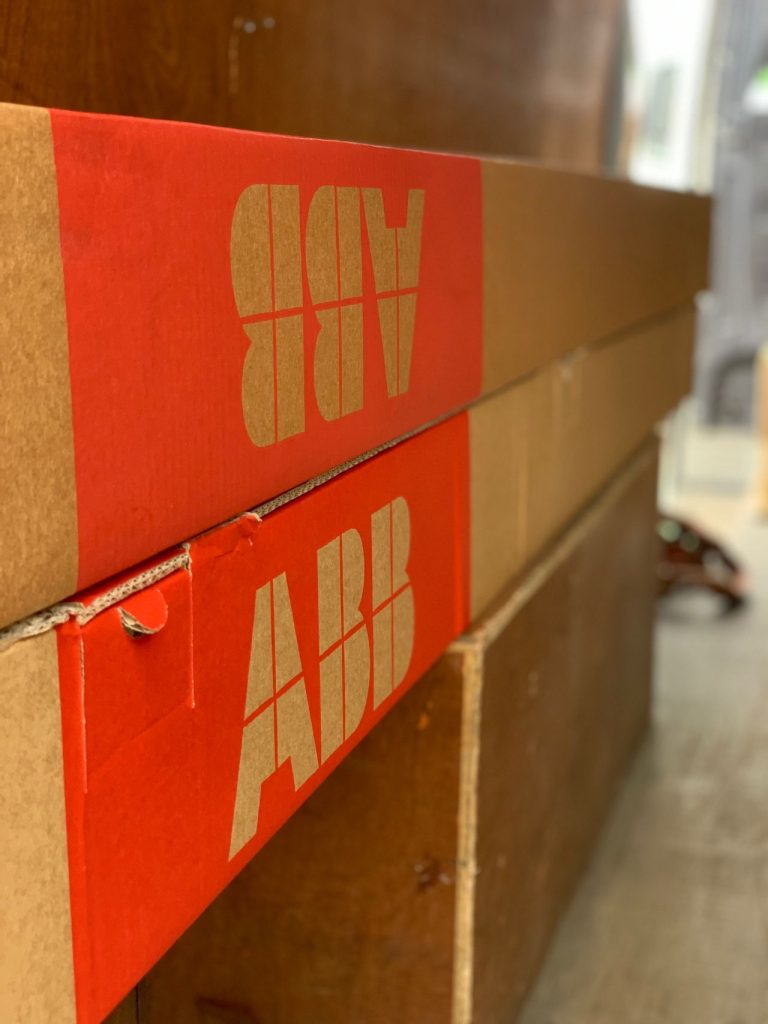 ABB Products ready to be shipped form LED Controls warehouse. LED Controls can source any ABB product for you.