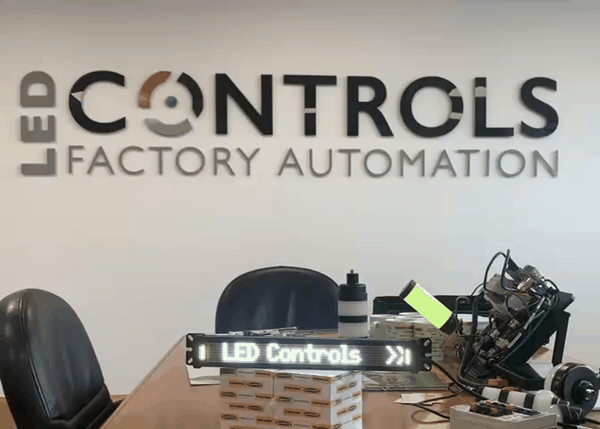 SD50 Display in the LED Controls boardroom