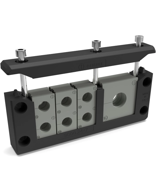Rectangular frame Cembre EWO Cable Entry glands available at LED Controls.