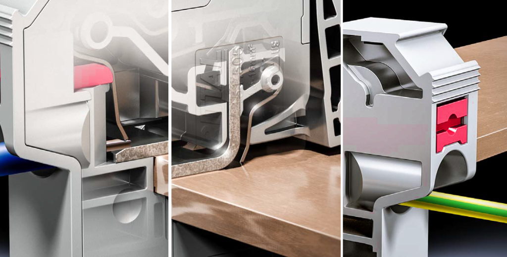 Rittal Push-In Clamps available from LED Controls