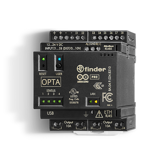 Finder OPTA Arduino available at LED Controls