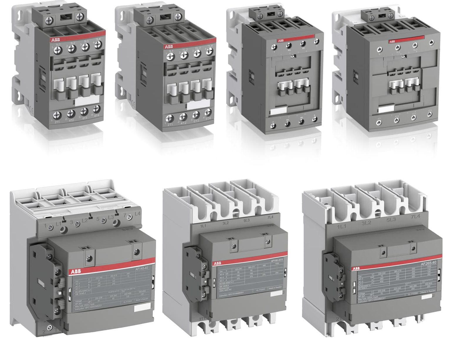 ABB AF Connectors available from LED Controls.