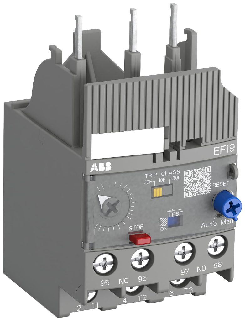 ABB EF SERIES OVERLOAD RELAY available at LED Controls