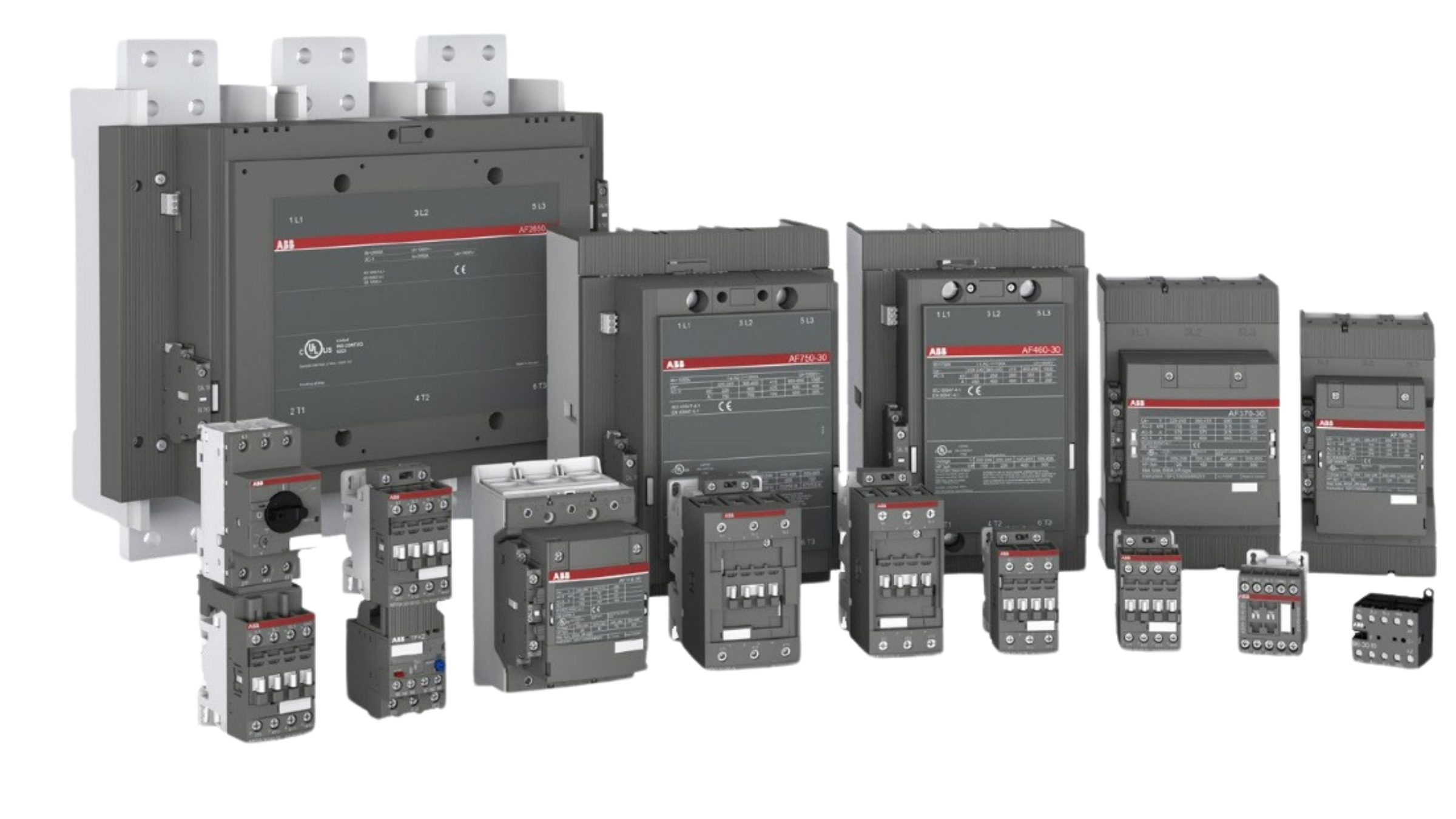 ABB AF Contactor range available at LED Controls
