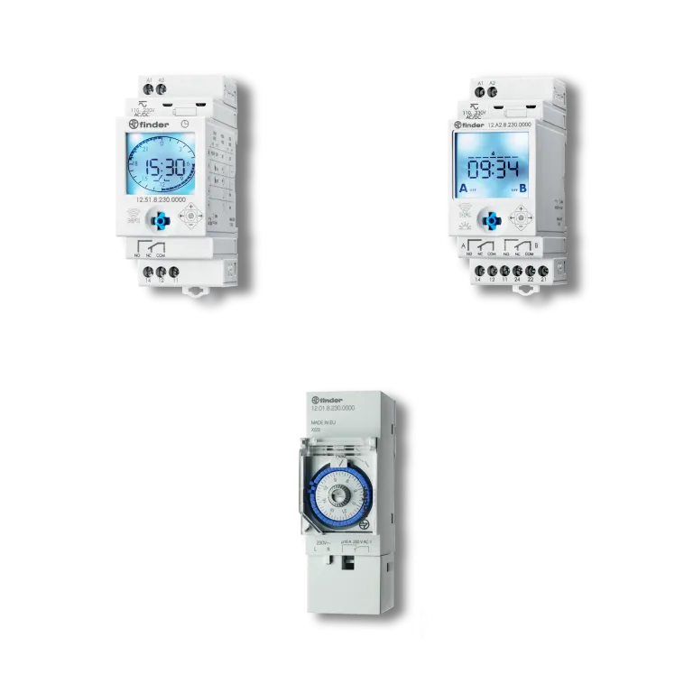Finder Timer Switches available from LED Controls.