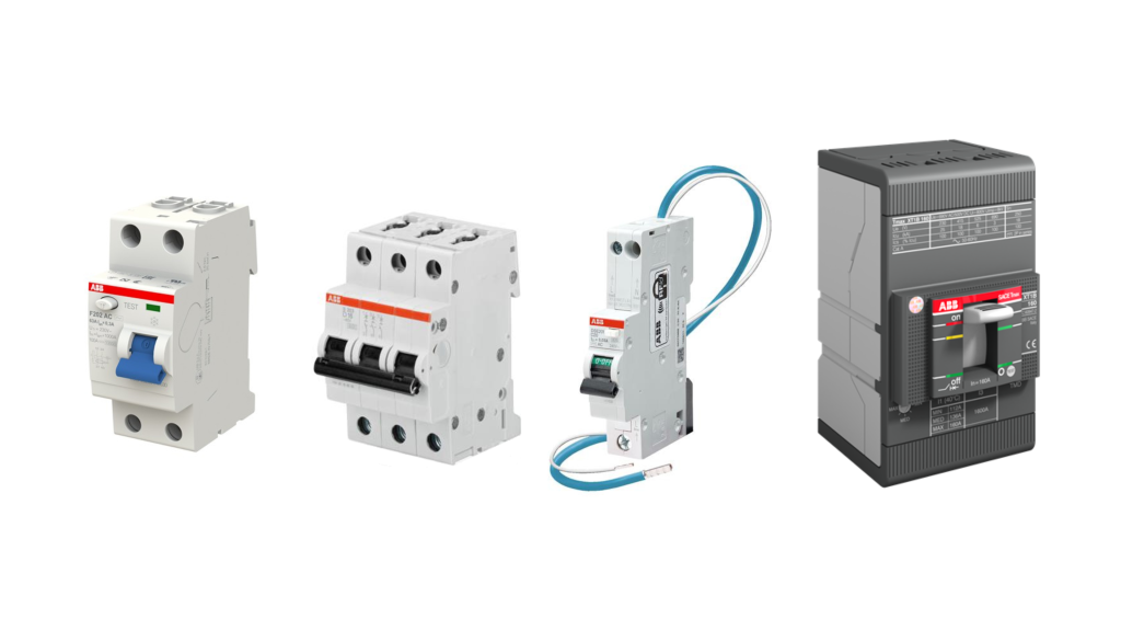 ABB Circuit protection range available from LED Controls.