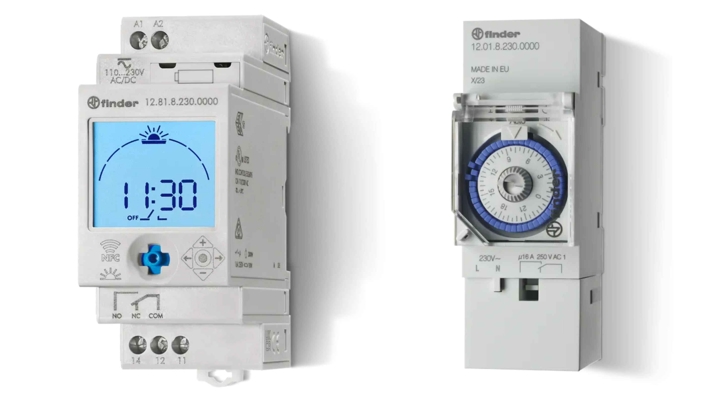 Finder 12 Series Time Switches at LED Controls