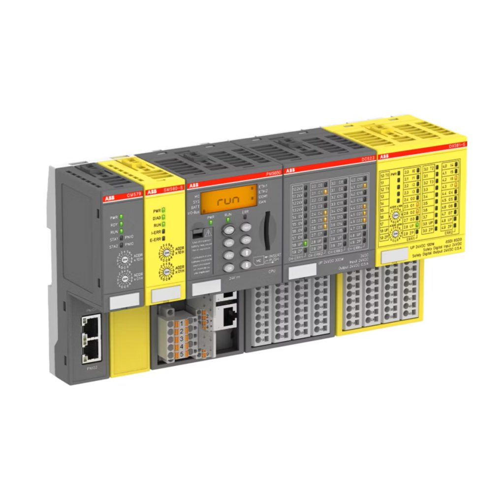 ABB AC500-S PLCs available from LED Controls.