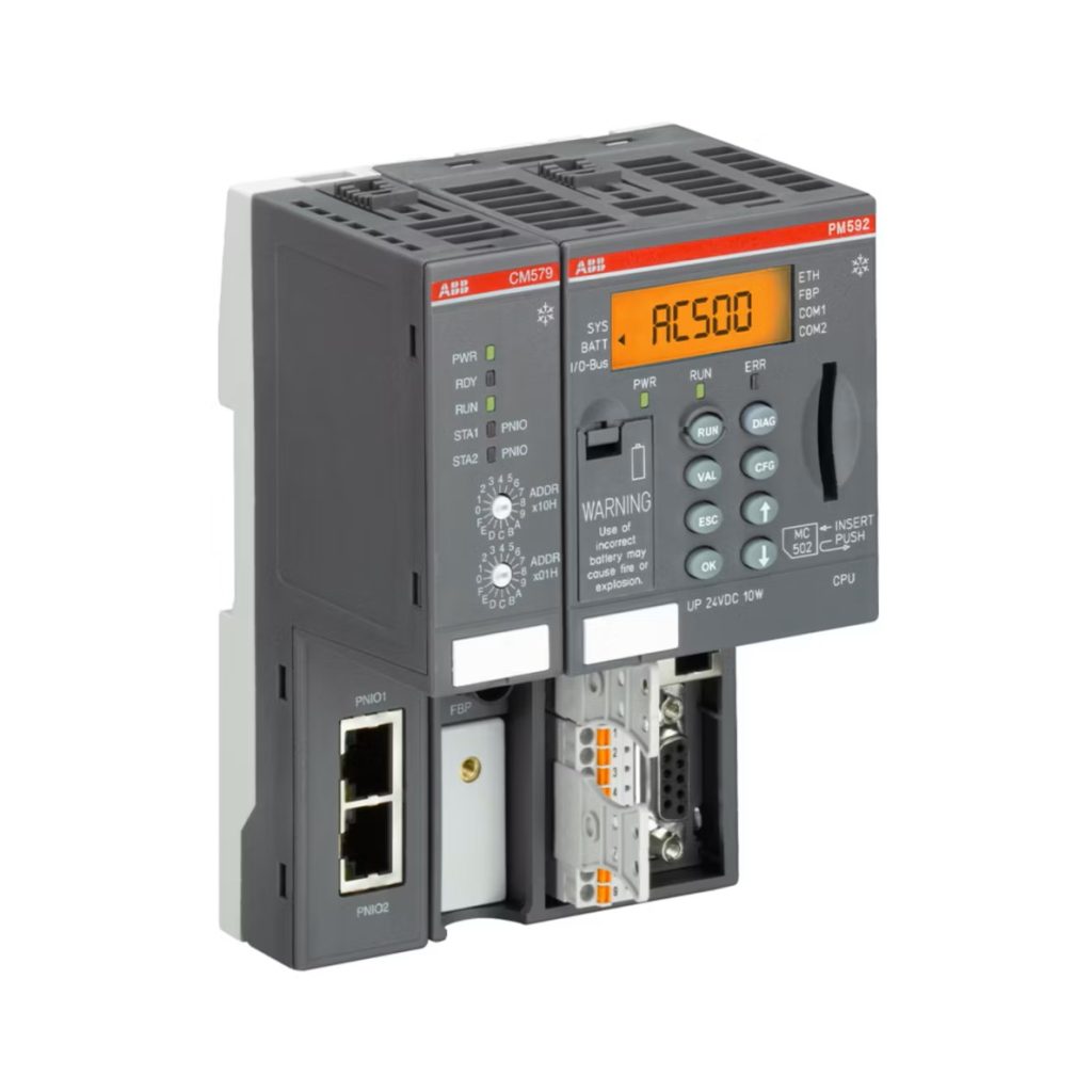 ABB AC500-XC PLCs available from LED Controls.