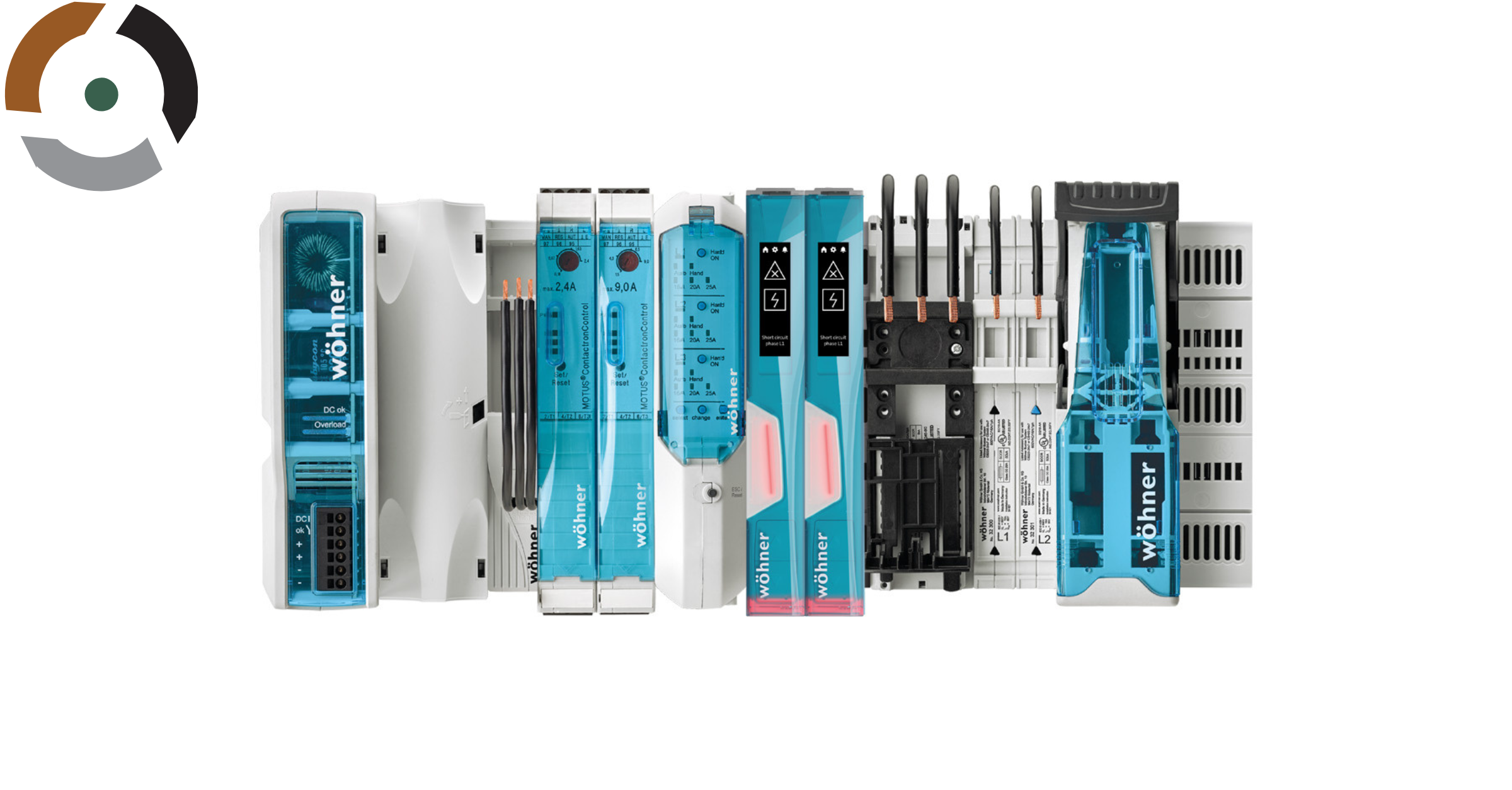 Wohner Crossboard busbar systems available from LED Controls