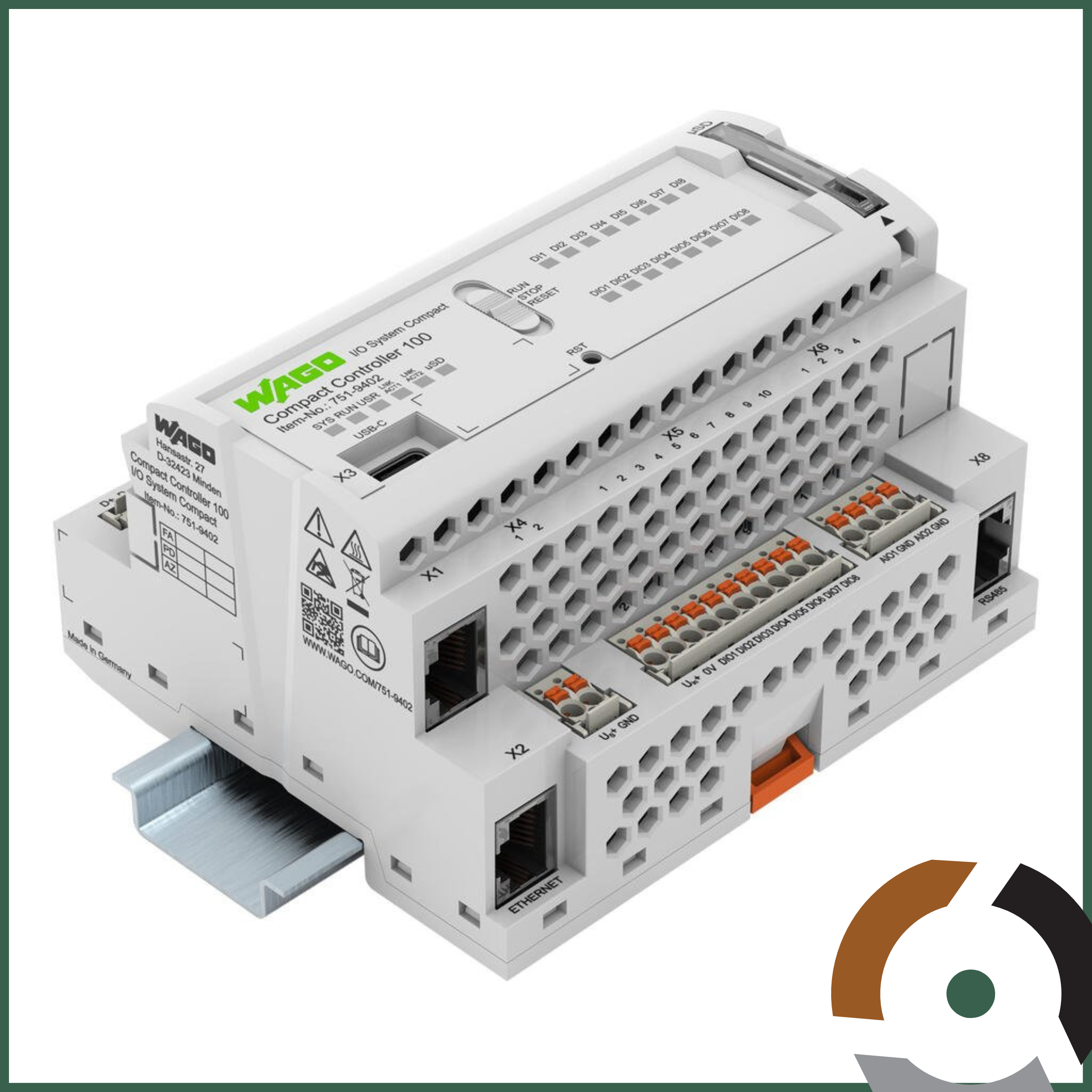 WAGO Compact Controller 100 available now from LED Controls