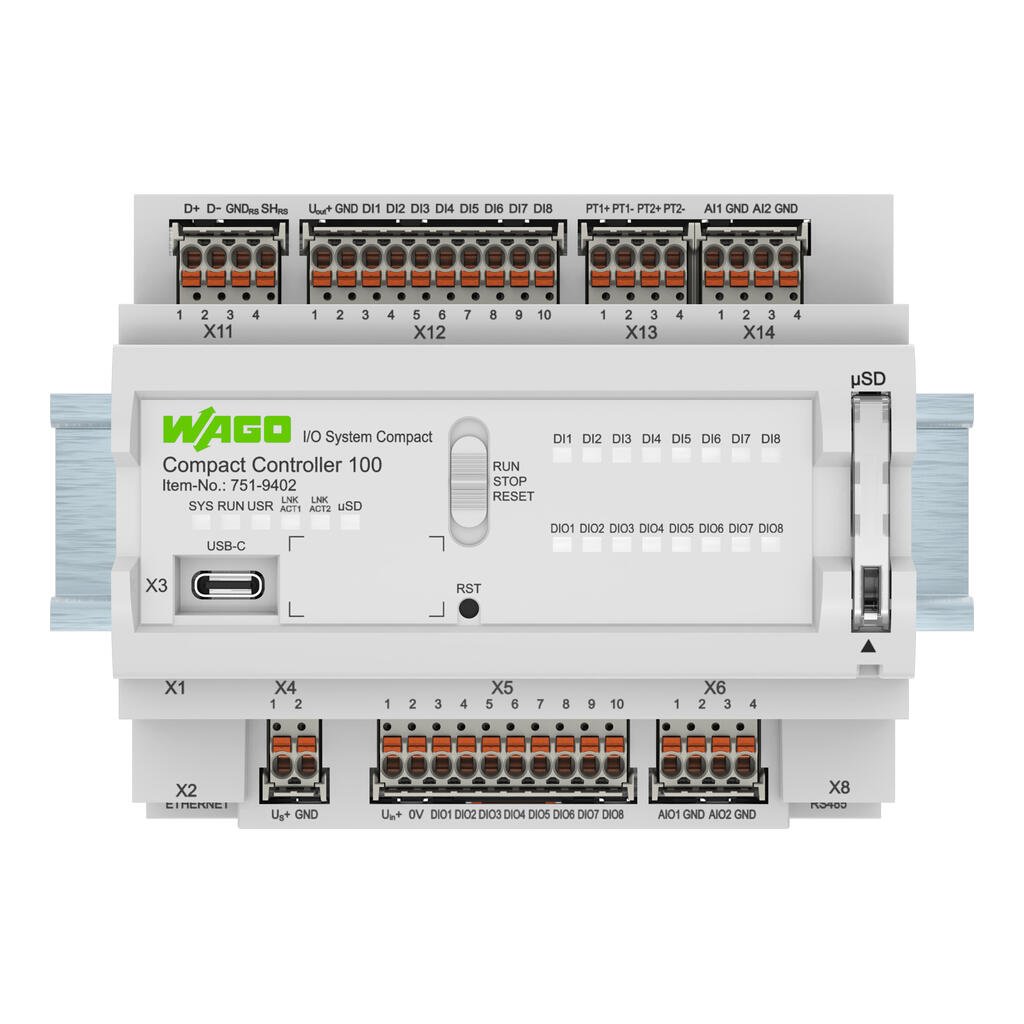 WAGO Compact Controller 100 available now from LED Controls
