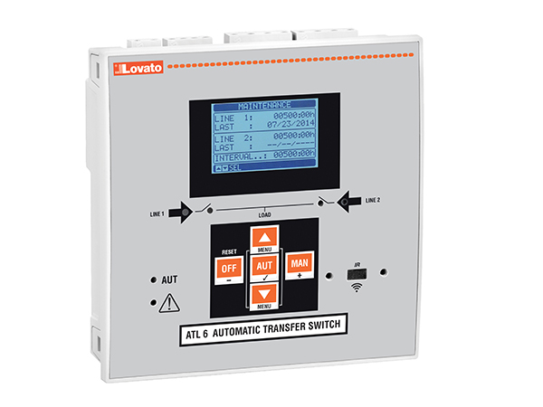 Lovato ATL610 Automatic Transfer Controllers available from LED Controls.