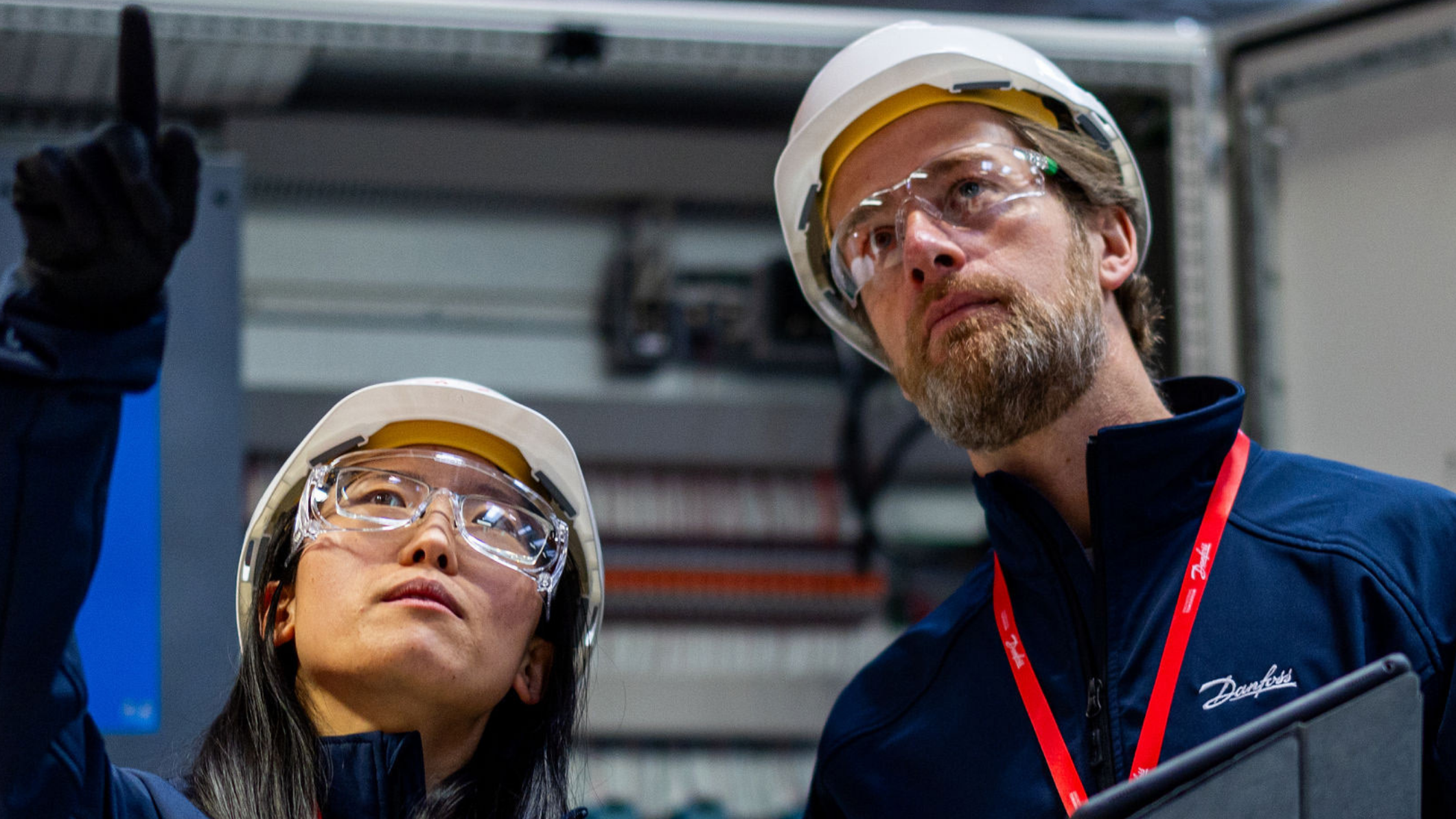 Danfoss Drives DrivePro representatives on site. Maintenance, Repair and Operations (MRO) plans available from LED Controls.