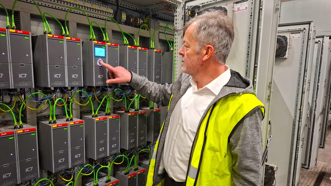 Danfoss iC7 Automation Drives available from LED Controls.