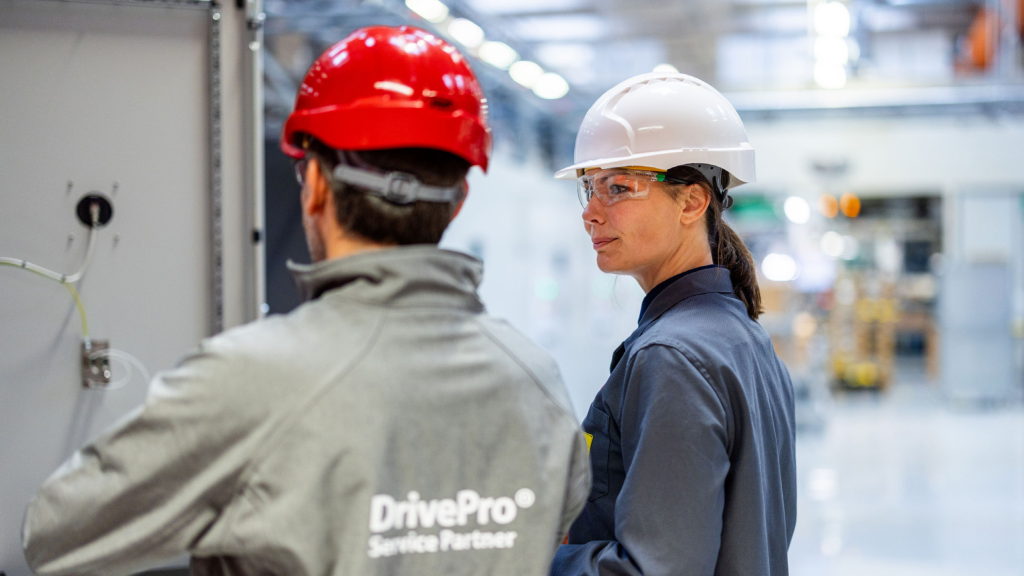 Danfoss Drives DrivePro representatives on site. Maintenance, Repair and Operations (MRO) plans available from LED Controls.