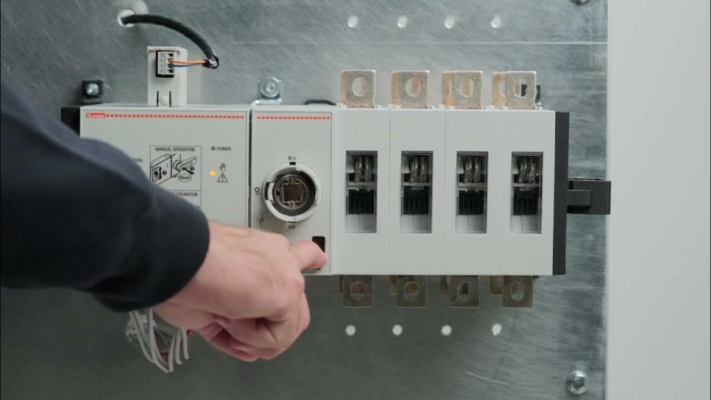 Lovato GLCM Motorised Changeover Switches available from LED Controls.