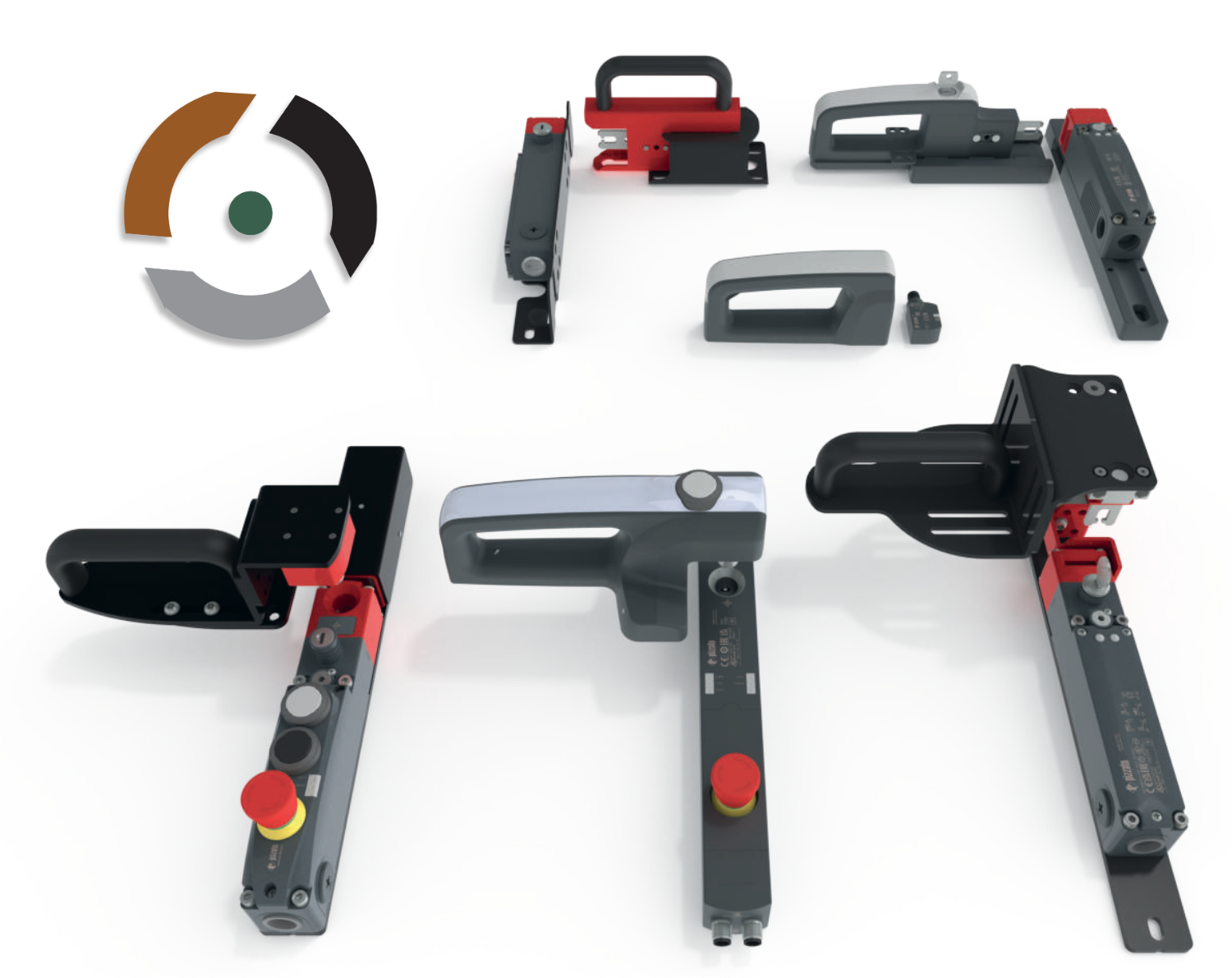 Pizzato P-Kube Safety Handles - Now available from LED Controls