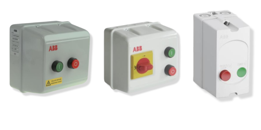 ABB DOL Starters available from LED Controls, your ABB Distributor