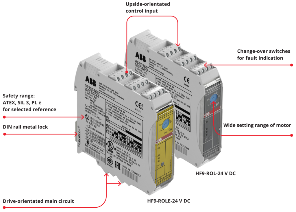 ABB Electronic Compact Motor Starters available now from LED Controls