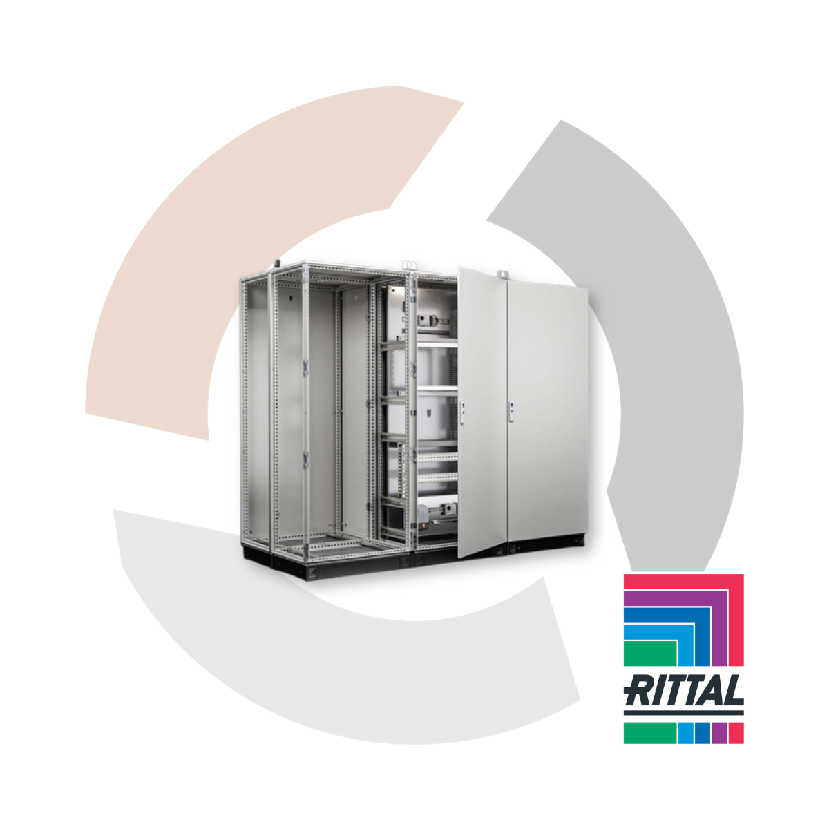Rittal VX25 Enclosure System available from LED Controls