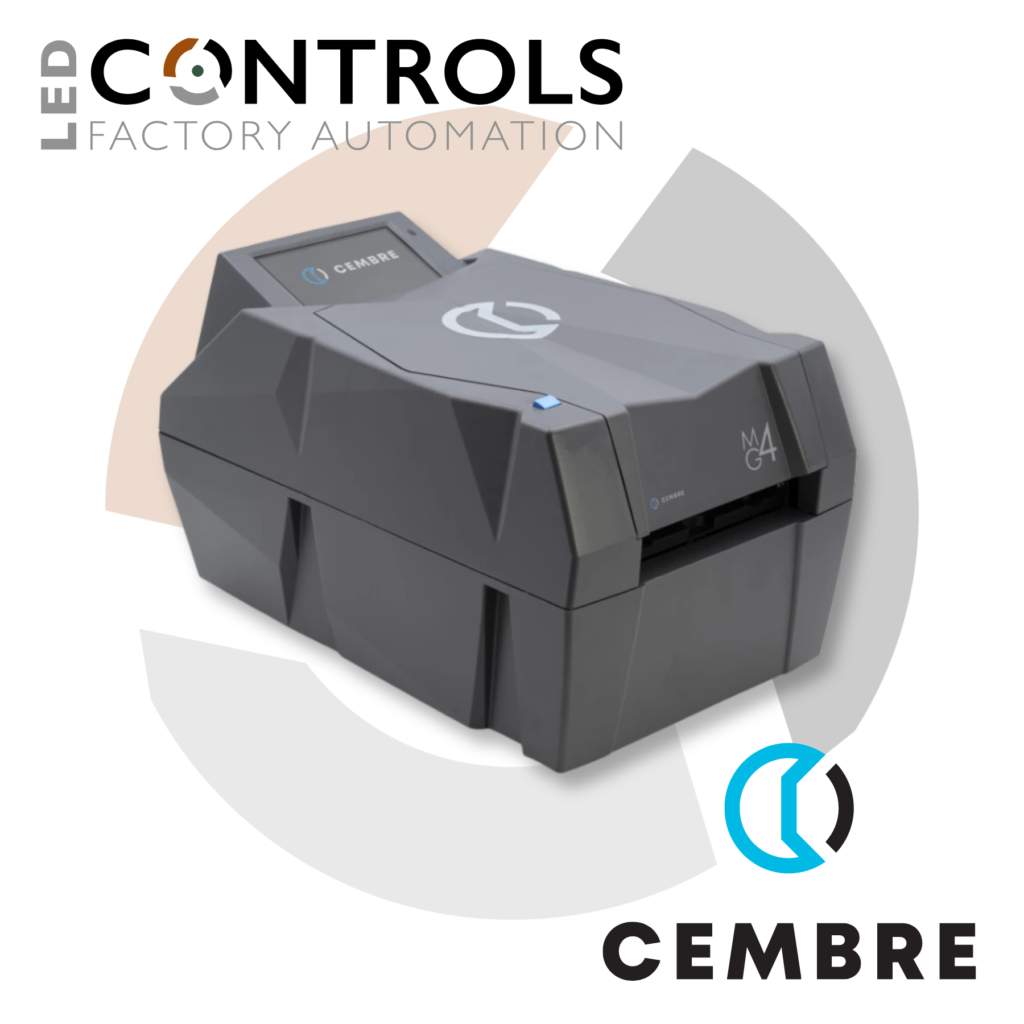 Cembre MG4 Industrial Thermal Transfer Printer available from LED Controls.