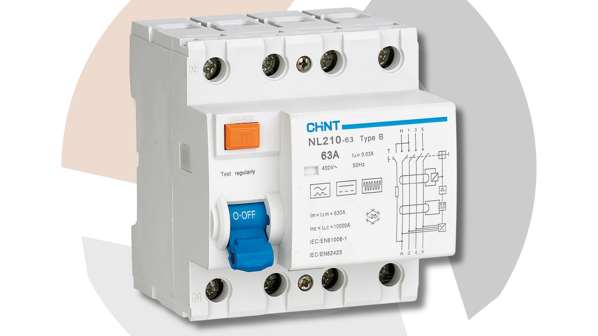 Chint RCBOs available from LED Controls.