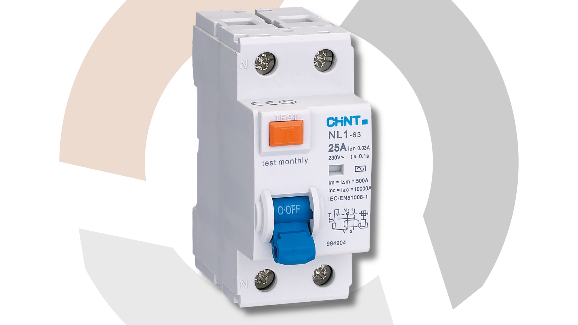 Chint RCDs available from LED Controls.