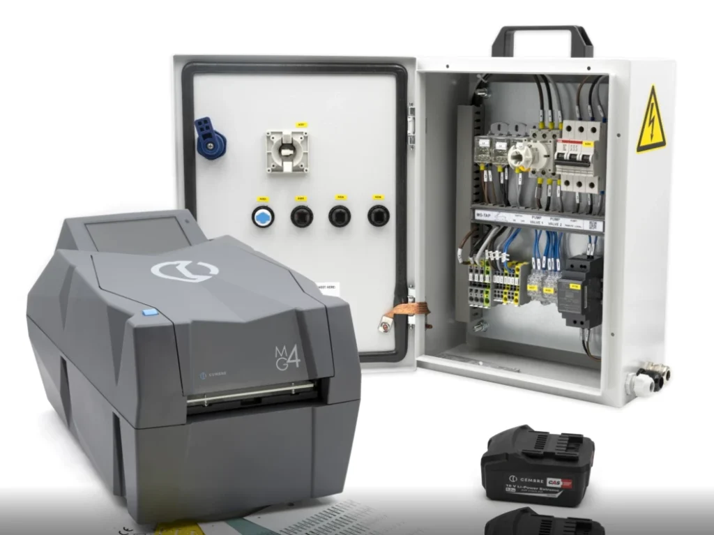 Cembre MG4 Industrial Thermal Transfer Printer available from LED Controls.