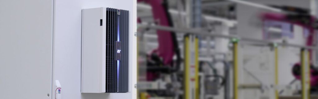 Rittal Blue e+S Cooling Units available from LED Controls.