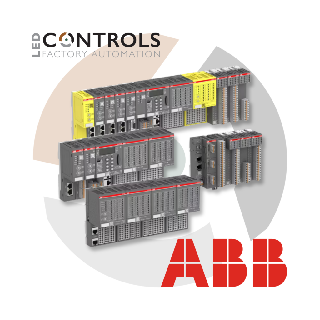 ABB PLC range available from LED Controls
