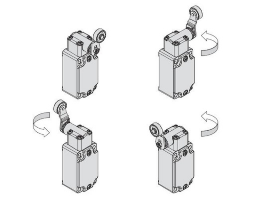 Pizzato Position Switches for Heavy Applications available at LED Controls feature adjustable heads and levers.