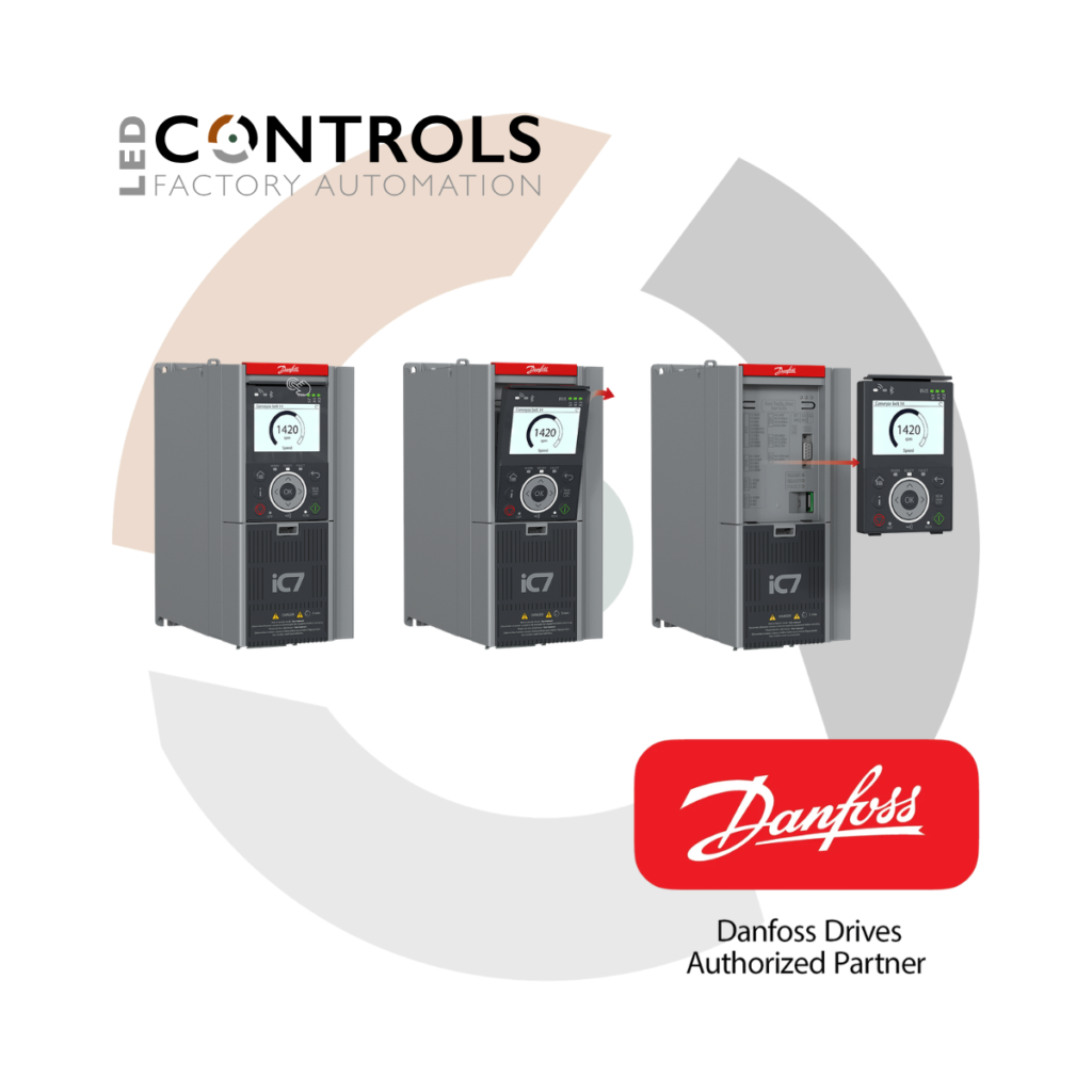 Danfoss Drives iC7 automation available from LED Controls, your Danfoss Authorized Partner.