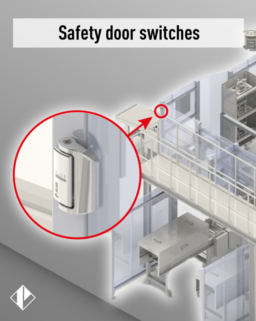 Pizzato CS MP programmable safety modules available from LED Controls.