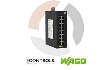 WAGO 16 port ECO Unmanaged Switch: Industrial-Strength Networking from LED Controls