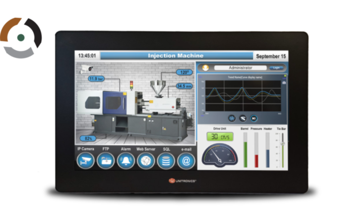 Unitronics UniStream 15.6 PLC HMI – Big Screen Control