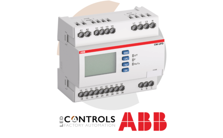 ABB CM-UFD Grid Feeding Monitoring Relays from LED Controls