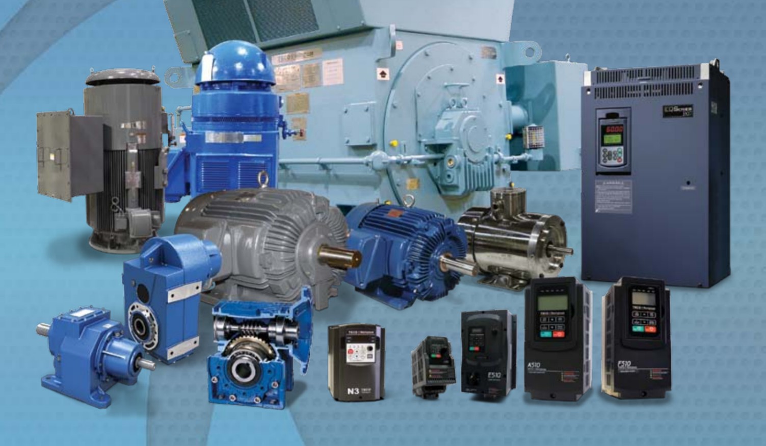 TECO motors and drives in industrial automation