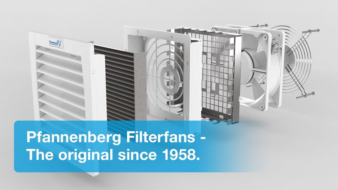 Pfannenberg Filterfans at LED Controls