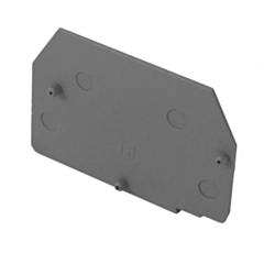 EPF3GREY IMO End Plate for ERTD3,ERTD4,ERF3 Grey
