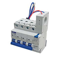 B10TCR3N20-30 IMO RCBO 3P+N, 5 module, 10kA C curve, 20A, 30mA, Type AC