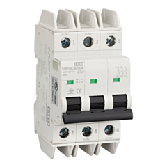 UB10D3004A IMO 10kA UL489 MCB 3 pole 4A D Curve