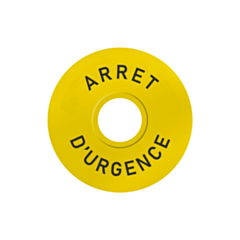 PBS5-ESD60FR IMO Push Button Yellow Disc ARRET D URGENCE