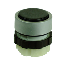 B3DBLACK IMO Push Button Spring Return Black, Aluminium Bezel