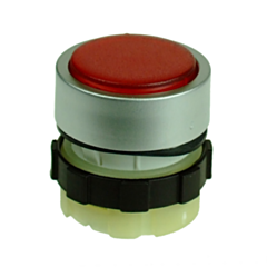 B3DLRRED IMO Illuminable Push Button, Maintained, Red, Aluminium