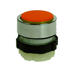 BC3DLRED IMO Illuminable Push Button, Spring Return, Red, Chrome