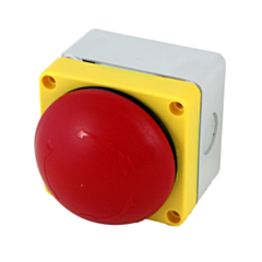 BG10P34P-11 IMO Emergency Stop Station 70mm Twist To Release Red Button