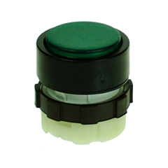 BS3DLGREEN IMO Illuminable Push Button Spring Return, Green, Black
