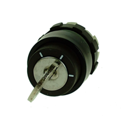 BS3SARR102 IMO Key Switch 3 Position Maintained, Black Bezel