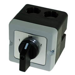 PE20A-U2 IMO Cam Switch 2 Pole 3 Position Enclosed Centre Off, 20A